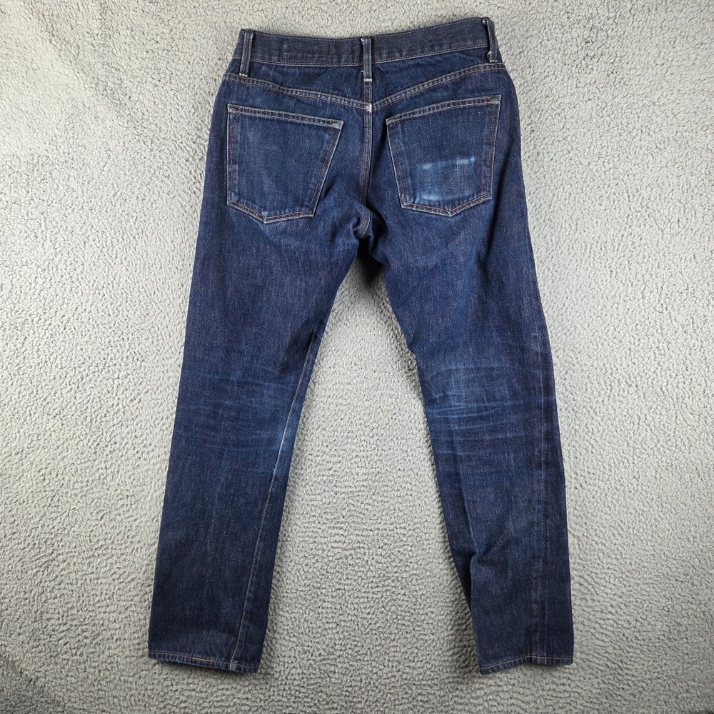 Imogene + Willie Barton Slim Selvedge Jeans Mens 31 (30x29) Denim Made in USA - Picture 11 of 12
